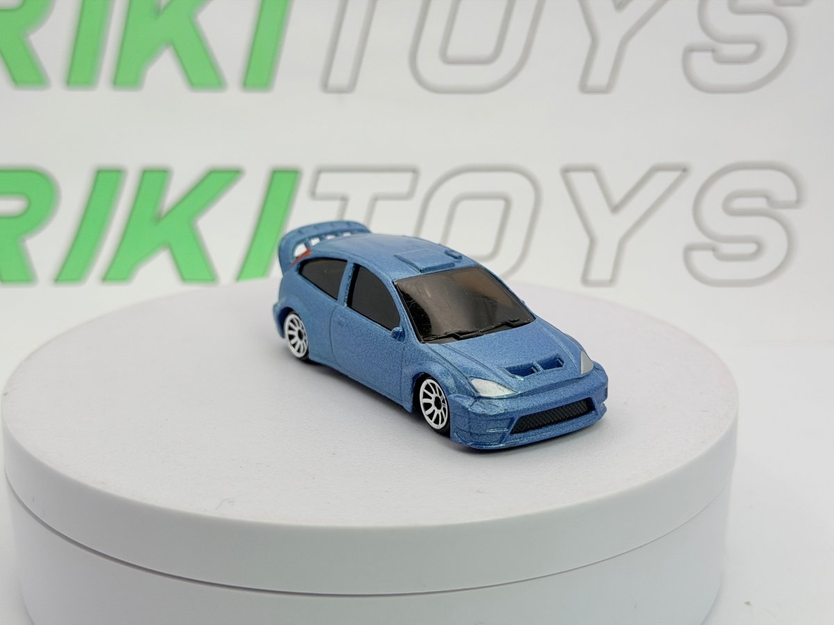 Ford Focus WRC Majorette 1/57 Azzurro metallizzato - RikiToys - Majorette