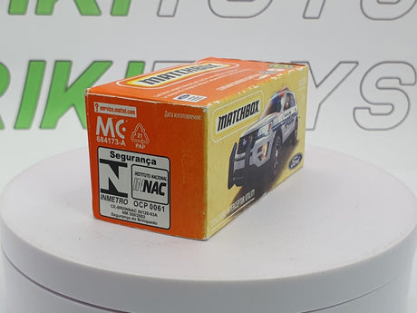 Ford Interceptor Police Matchbox 1/60 Bianco 2016 - RikiToys - Matchbox