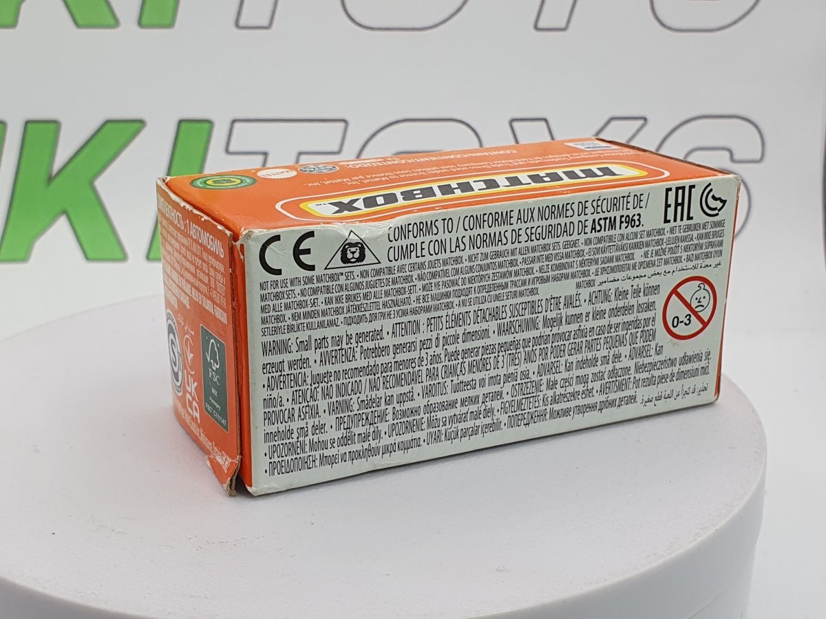 Ford Interceptor Police Matchbox 1/60 Bianco 2016 - RikiToys - Matchbox