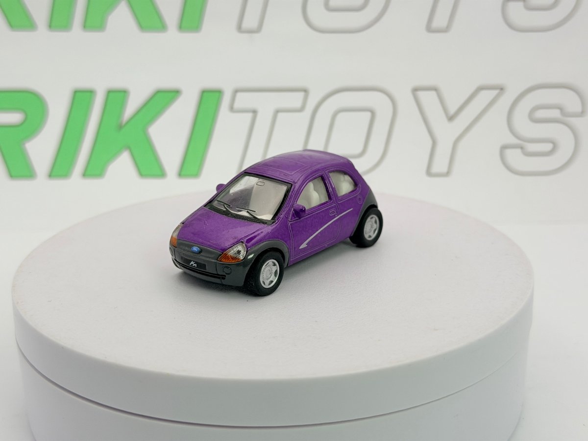 Ford Ka 1a Serie Kinsmart 1/64 Viola 1996 - RikiToys - Kinsmart