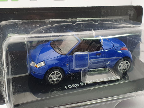 Ford Street Ka Edicola 1/43 Blu 2003 - RikiToys - Edicola