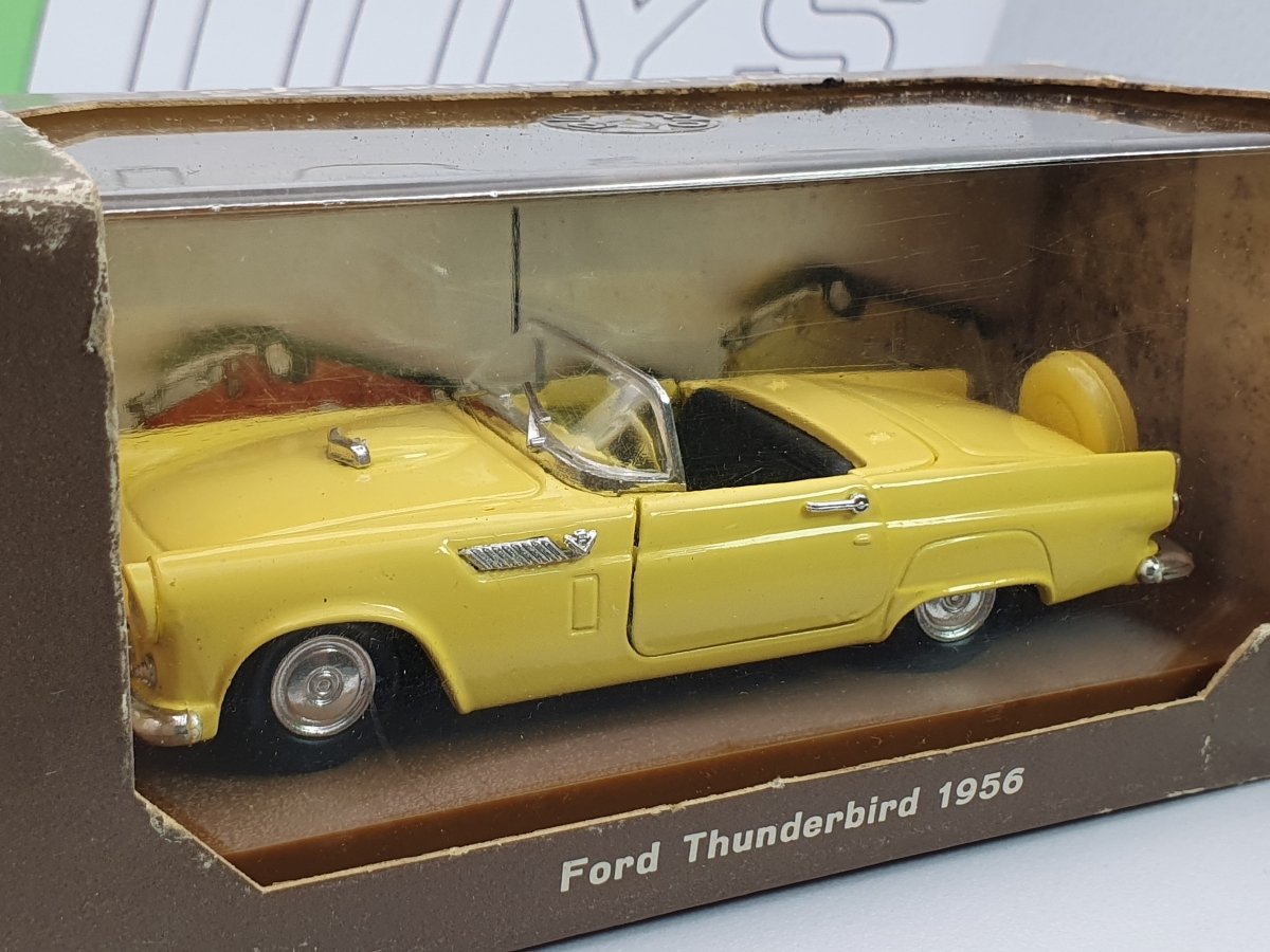Ford Thunderbird Rio 1/43 Giallo 1956 - RikiToys - Rio