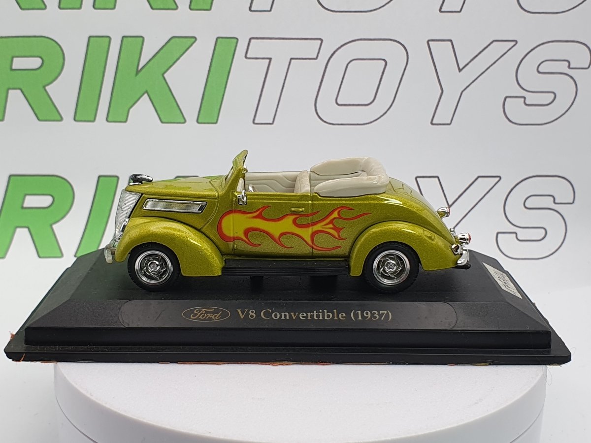 Ford V8 Convertibile Edicola 1/43 Verde 1937 - RikiToys - Edicola