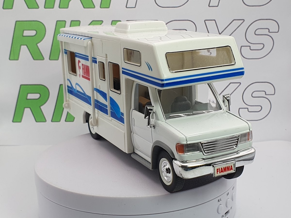 GMC Camper 1/43 Bianco - RikiToys - RikiToys#