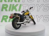 Harley Davidson XL 1200 C Sportser Maisto 1/18 Giallo 2000 - RikiToys - Maisto