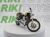 Harley Davidson XL 1200 C Sportser Maisto 1/18 Giallo 2000 - RikiToys - Maisto