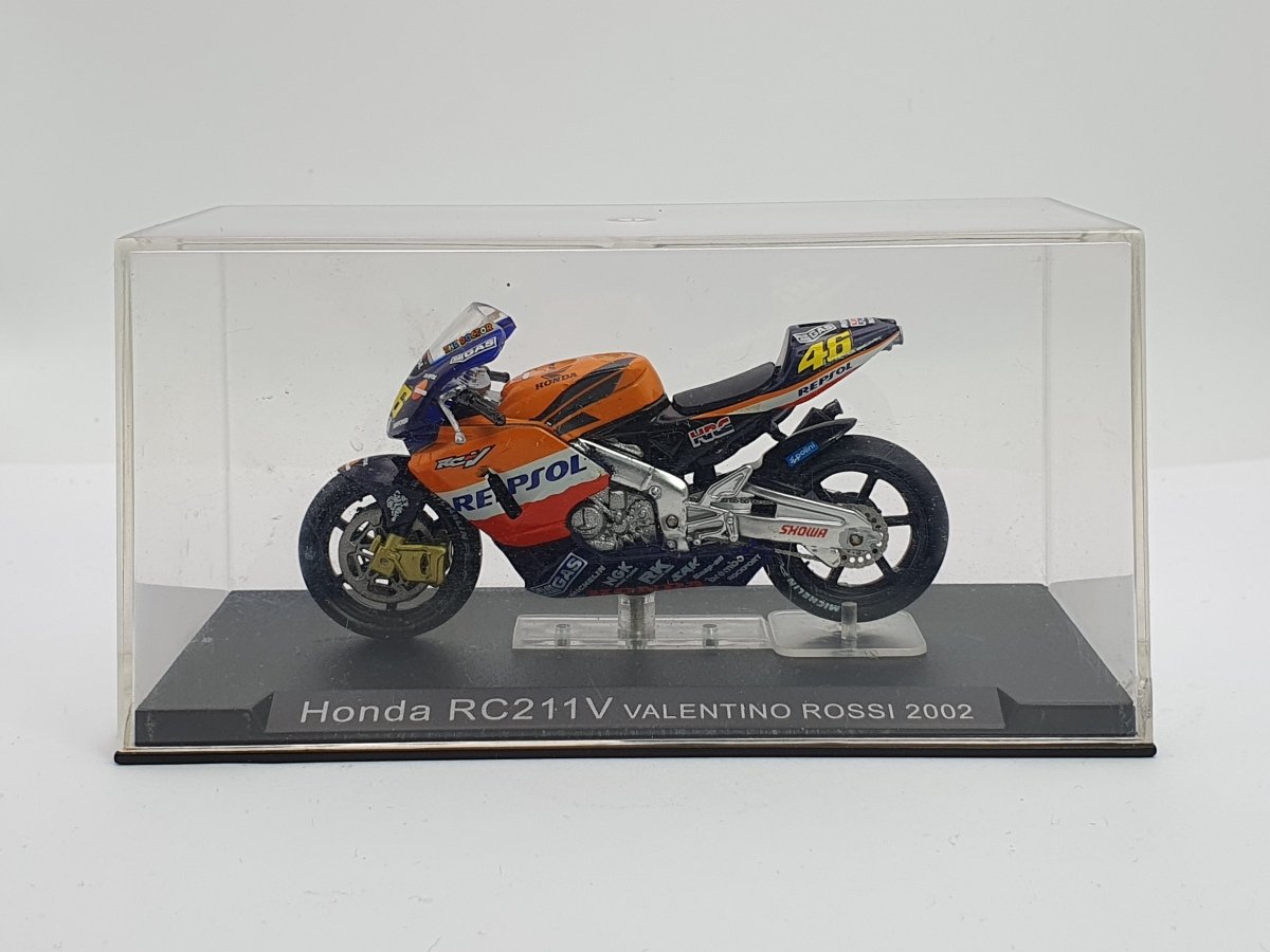 Honda RC 211V Edicola 1/24 Blu - RikiToys - Edicola#