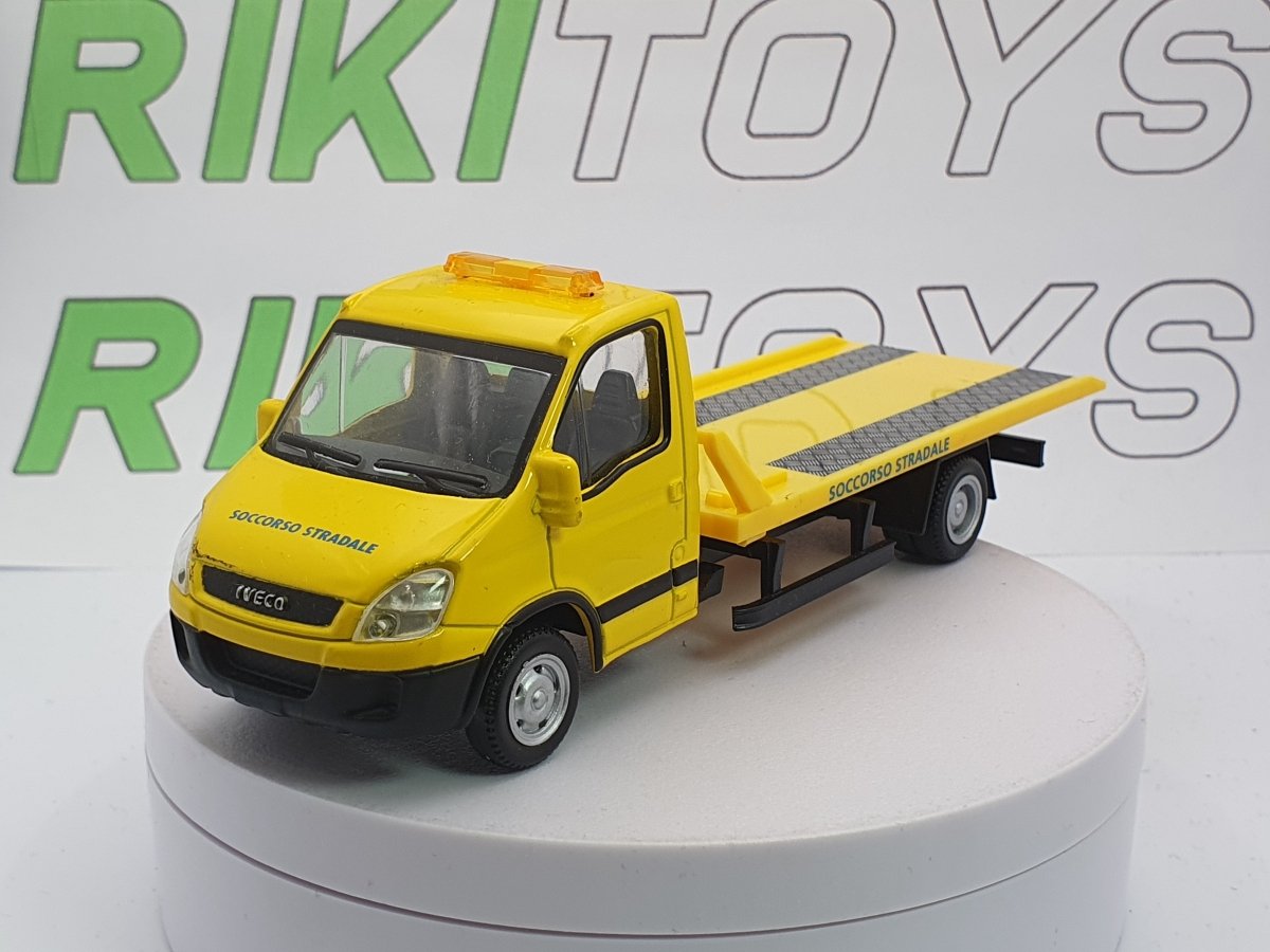 Iveco Daily Carro Attrezzi MondoMotors 1/43 Giallo - RikiToys - MondoMotors