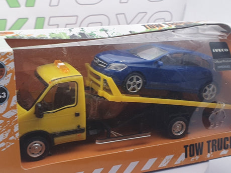 Iveco Daily MondoMotors 1/43 Giallo - RikiToys - MondoMotors