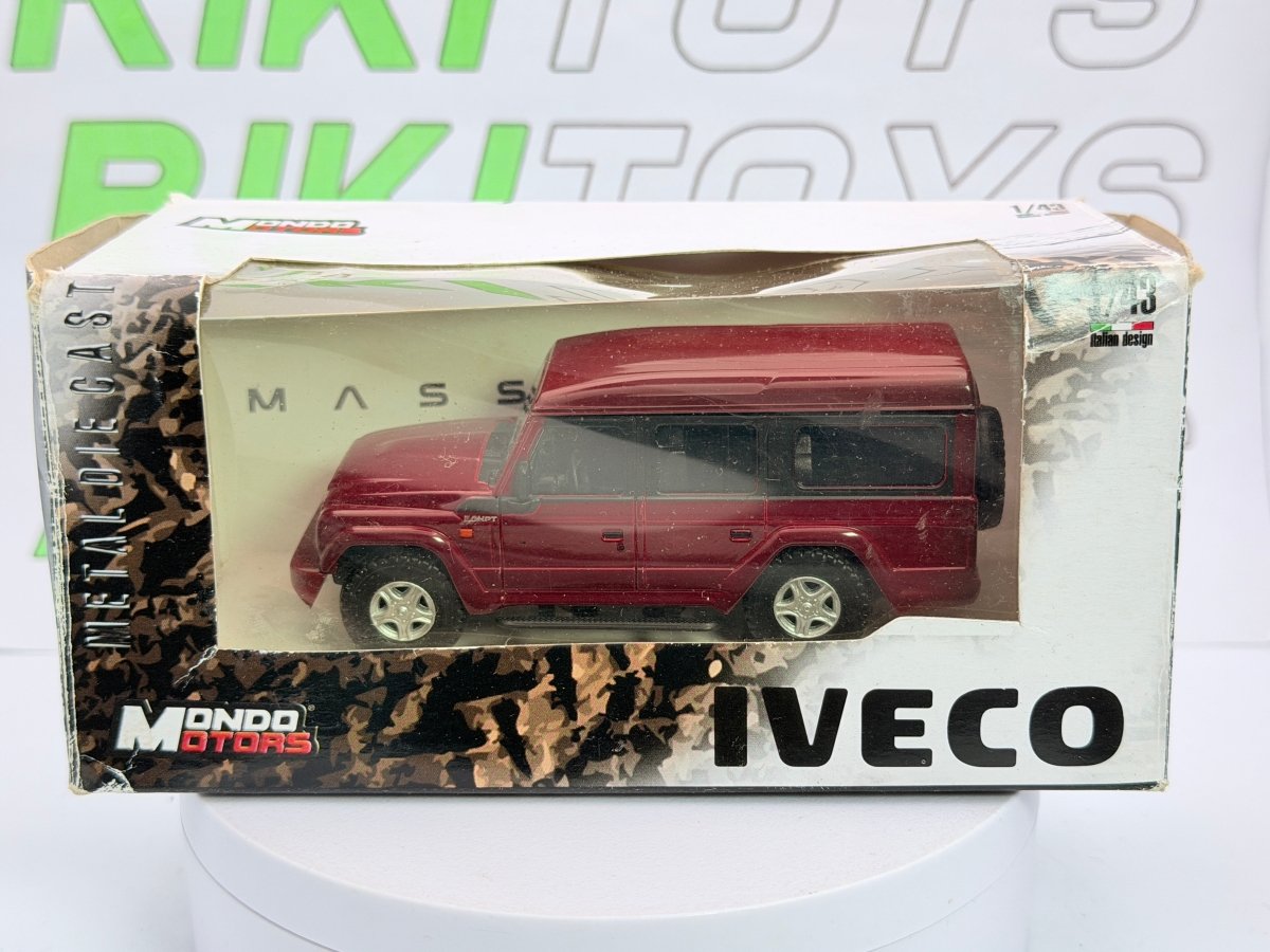Iveco Massif Mond Motors 1/43 Rosso - RikiToys - Mond Motors
