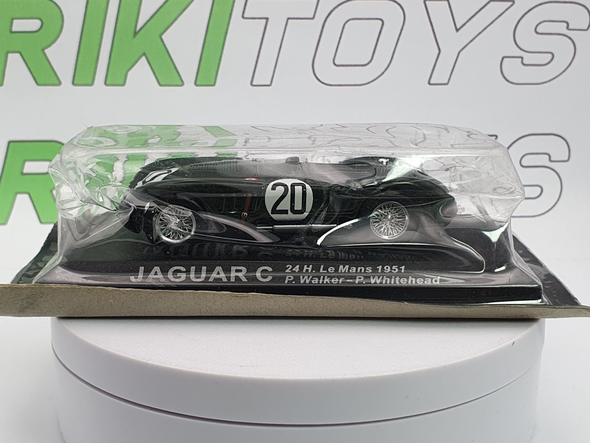 Jaguar C Type Edicola 1/43 Verde 1951 - RikiToys - Edicola