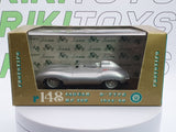Jaguar D Type Brumm 1/43 Argento 1954 - RikiToys - Brumm