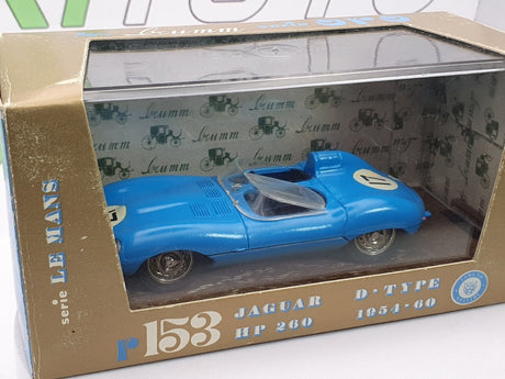 Jaguar D - Type Brumm 1/43 Azzurro 1954 - RikiToys - Brumm