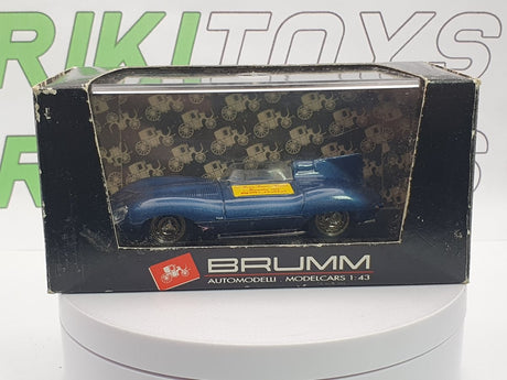 Jaguar D - Type Brumm 1/43 Blu 1954 - RikiToys - Brumm