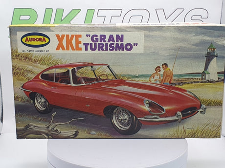 Jaguar E Coupè Aurora 1/40 Rosso 1961 - RikiToys - Aurora