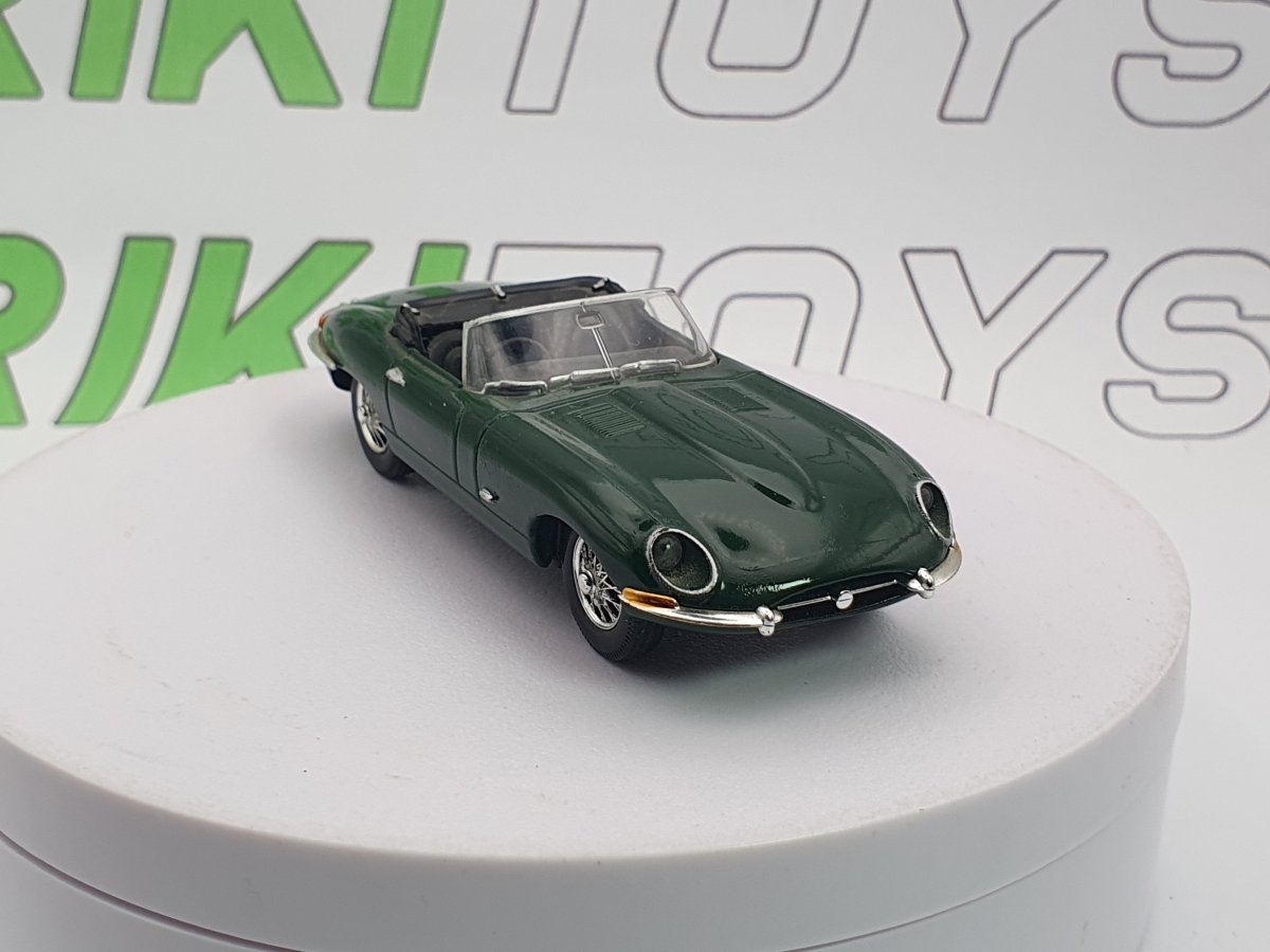 Jaguar E Spider Del Prado 1/43 Verde 1961 - RikiToys - Del Prado