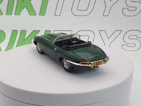 Jaguar E Spider Del Prado 1/43 Verde 1961 - RikiToys - Del Prado