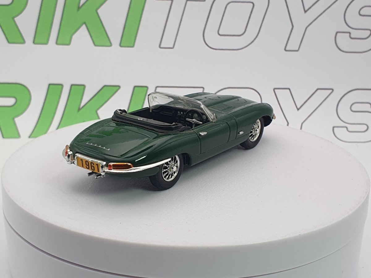 Jaguar E Spider Del Prado 1/43 Verde 1961 - RikiToys - Del Prado