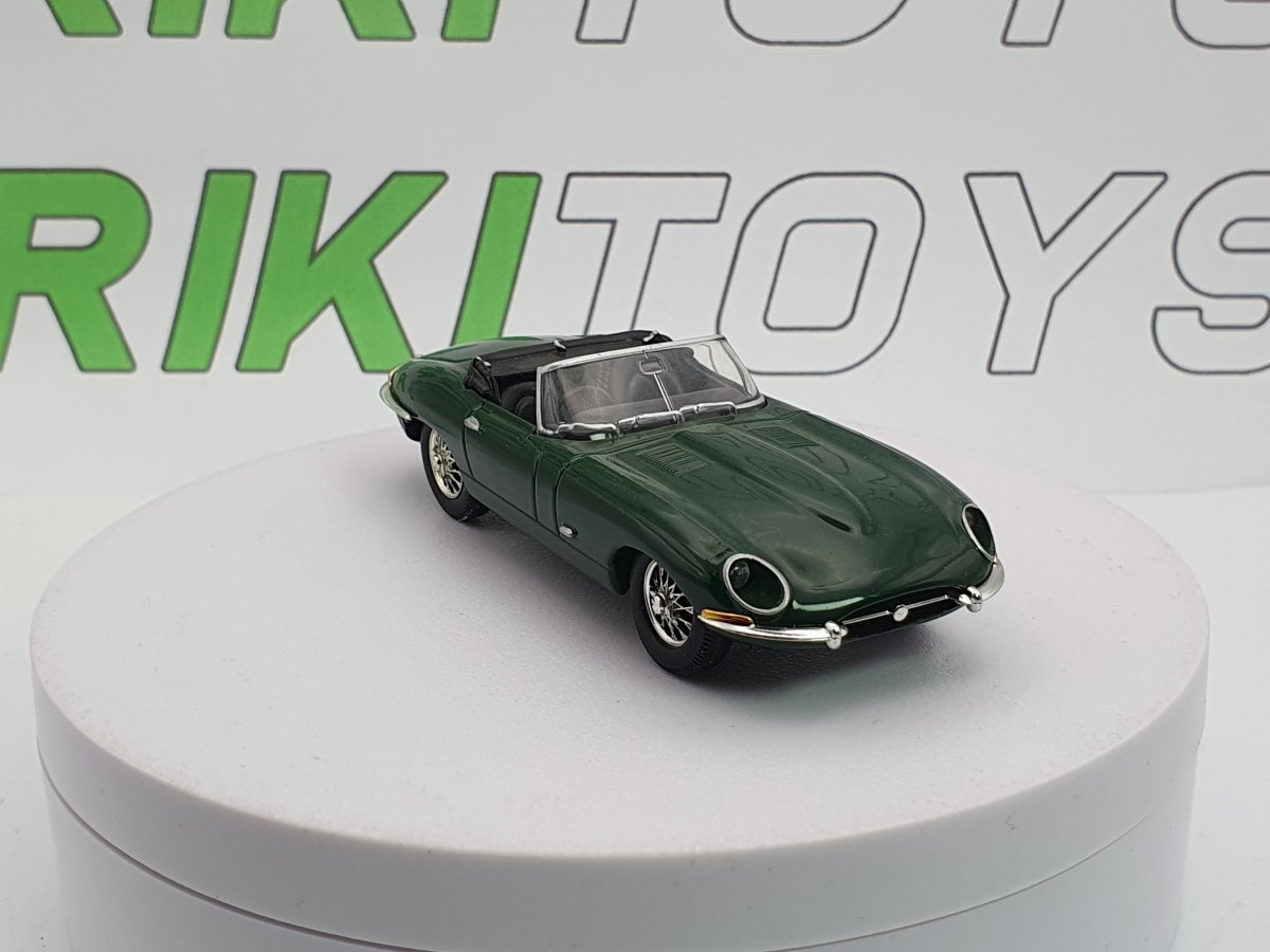 Jaguar E Type Spider Del Prado 1/43 Verde 1961 - RikiToys - Del Prado#