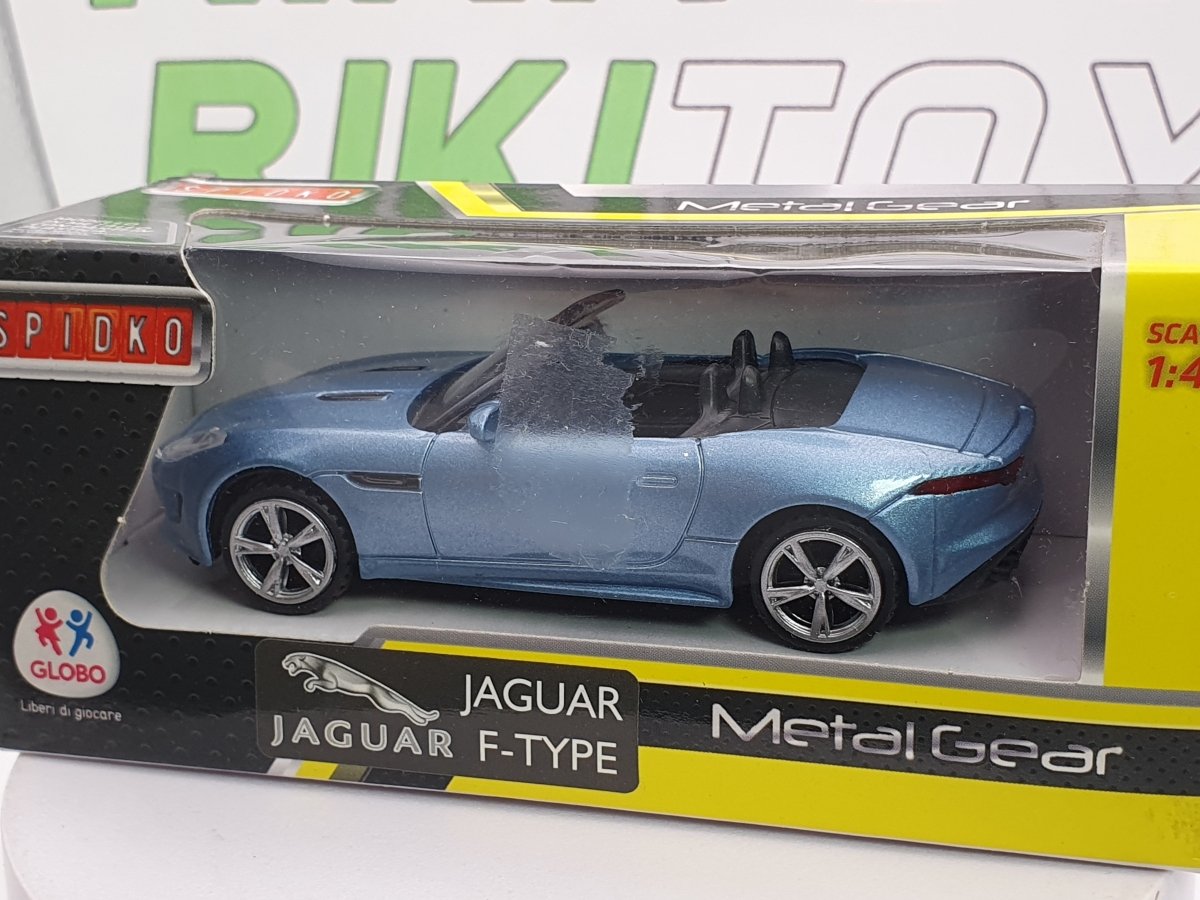 Jaguar F - Type Cabrio Spidko 1/43 Azzurro - RikiToys - Spidko