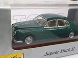 Jaguar MK2 Maisto 1/43 Verde 1959 - RikiToys - Maisto
