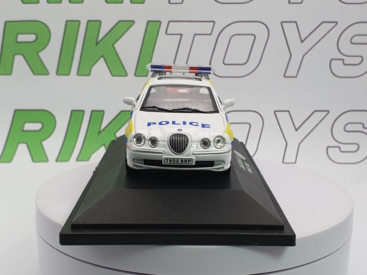 Jaguar S Type Edicola 1/43 Bianco 2002 - RikiToys - Edicola