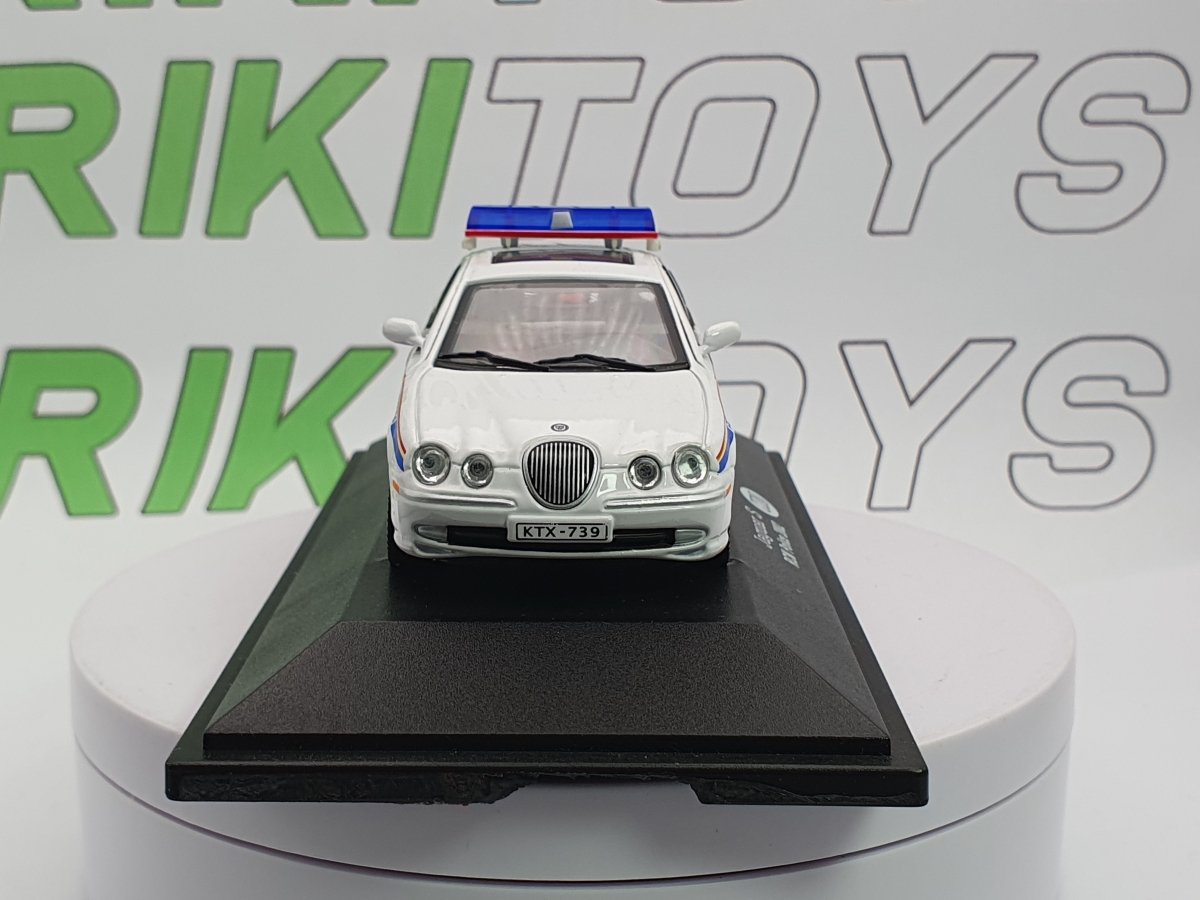 Jaguar S Type Edicola 1/43 Bianco 2002 - RikiToys - Edicola