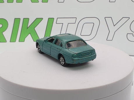 Jaguar S - Type Majorette 1/60 Verde - RikiToys - Majorette#