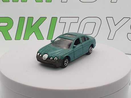 Jaguar S - Type Majorette 1/60 Verde - RikiToys - Majorette#