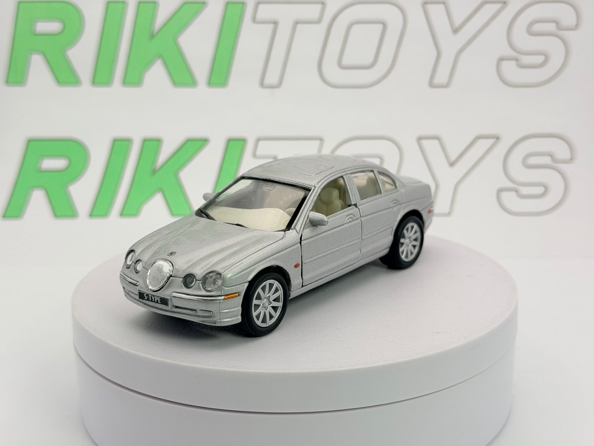 Jaguar S Type Welly 1/38 Argento - RikiToys - Welly
