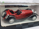 Jaguar SS 100 New Ray 1/43 Rosso 1936 - RikiToys - New Ray