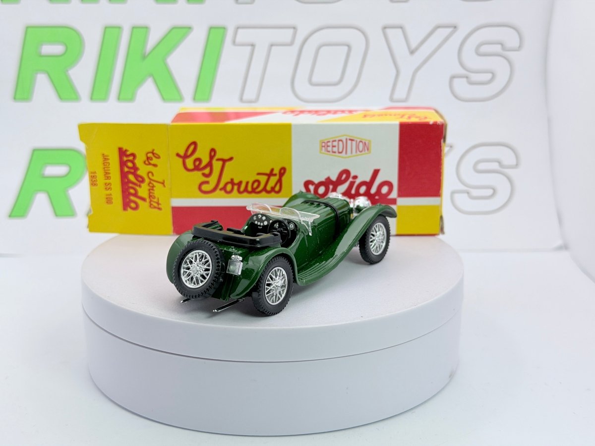 Jaguar SS Solido 1/43 Verde 1938 - RikiToys - Solido