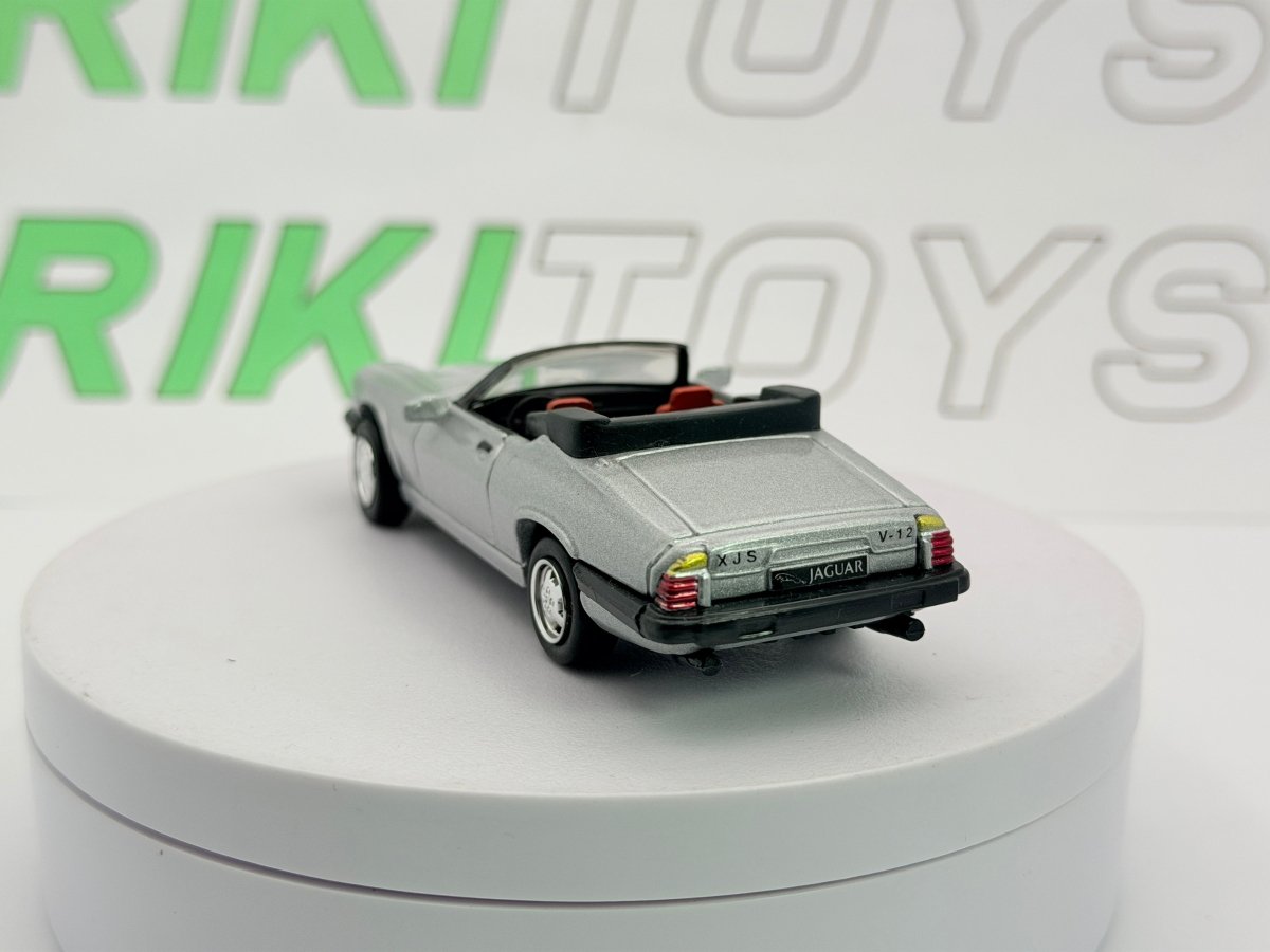 Jaguar XJ Cabrio V12 New Ray 1/43 Argento 1988 - RikiToys - New Ray