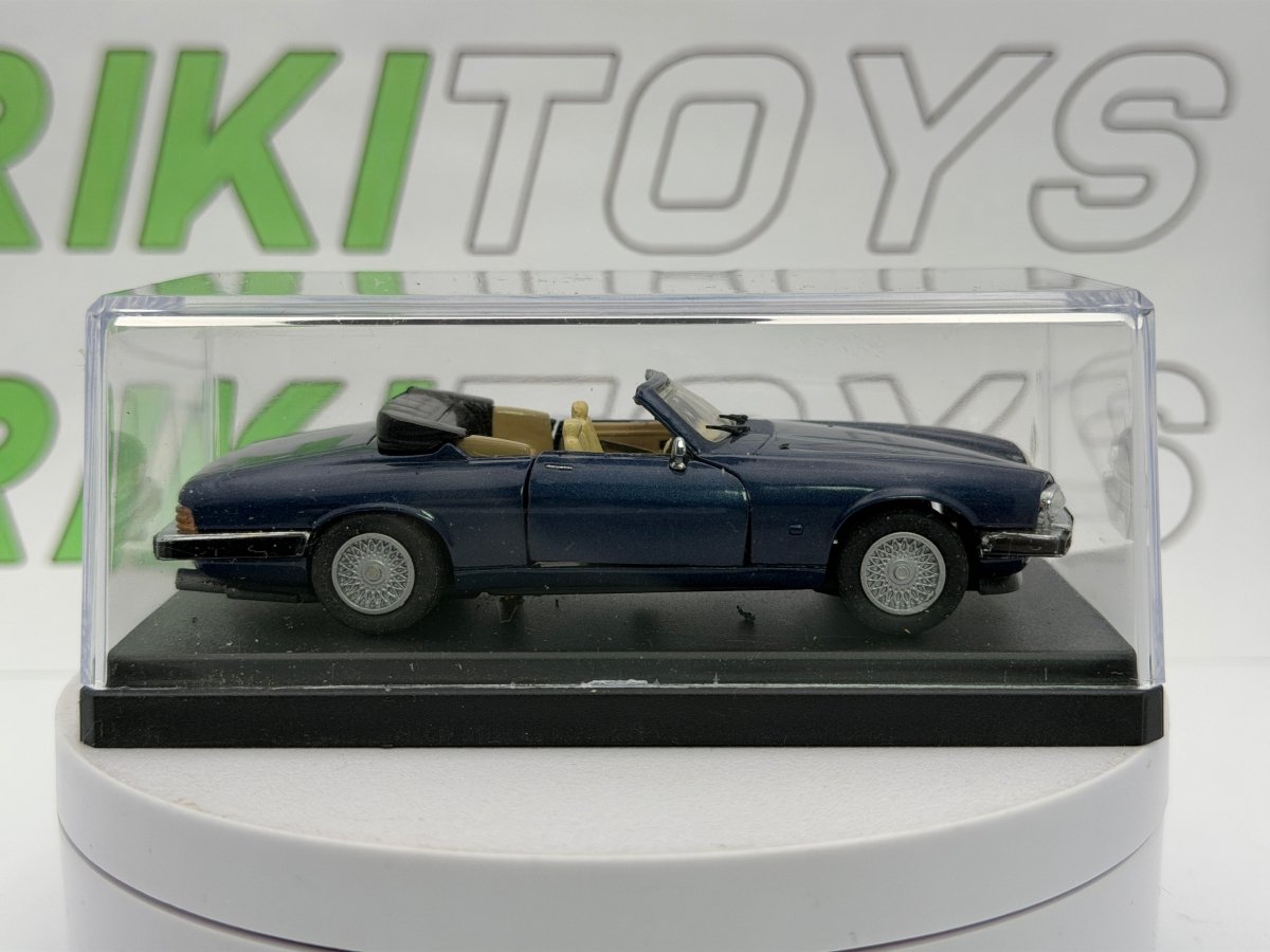Jaguar XJS Cabrio Detail Cars 1/43 Blu metallizzato - RikiToys - Detail Cars