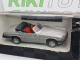 Jaguar XJS V12 Cabrio New Ray 1/43 Argento 1988 - RikiToys - New Ray