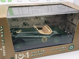Jaguar XK 120 Cabrio Brumm 1/43 Verde 1948 - RikiToys - Brumm