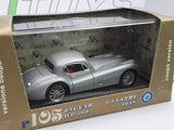 Jaguar Xk 120 Coupè Brumm 1/43 Argento 1948 - RikiToys - Brumm