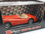 Jaguar XK 120 Spider Brumm 1/43 Rosso 1948 - RikiToys - Brumm