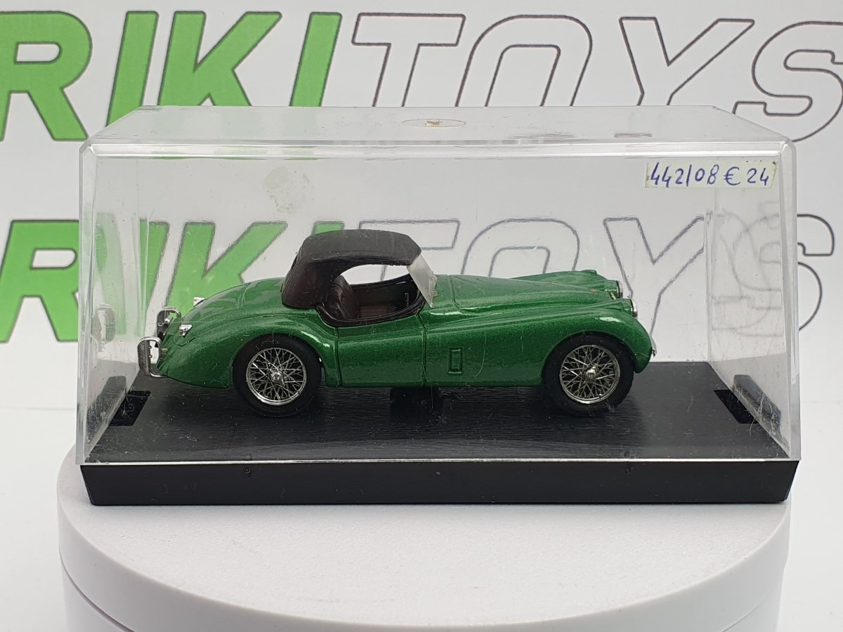 Jaguar XK 120 Spider Brumm 1/43 Verde 1948 - RikiToys - Brumm