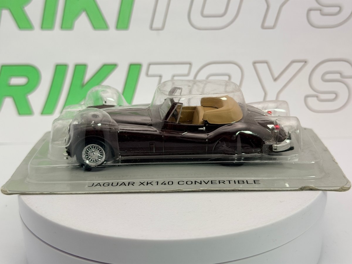 Jaguar XK 140 Cabrio Edicola 1/43 Marrone - RikiToys - Edicola