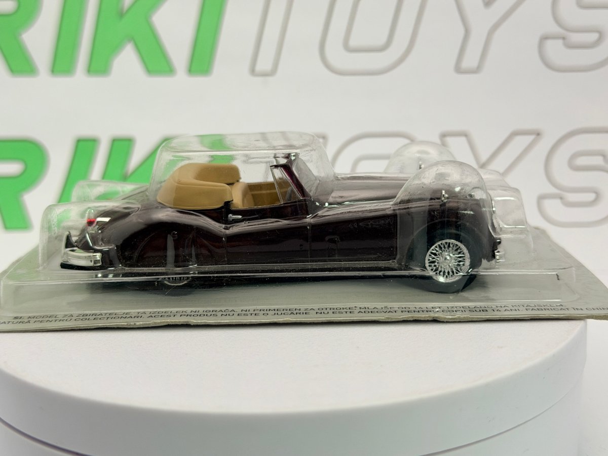 Jaguar XK 140 Cabrio Edicola 1/43 Marrone - RikiToys - Edicola