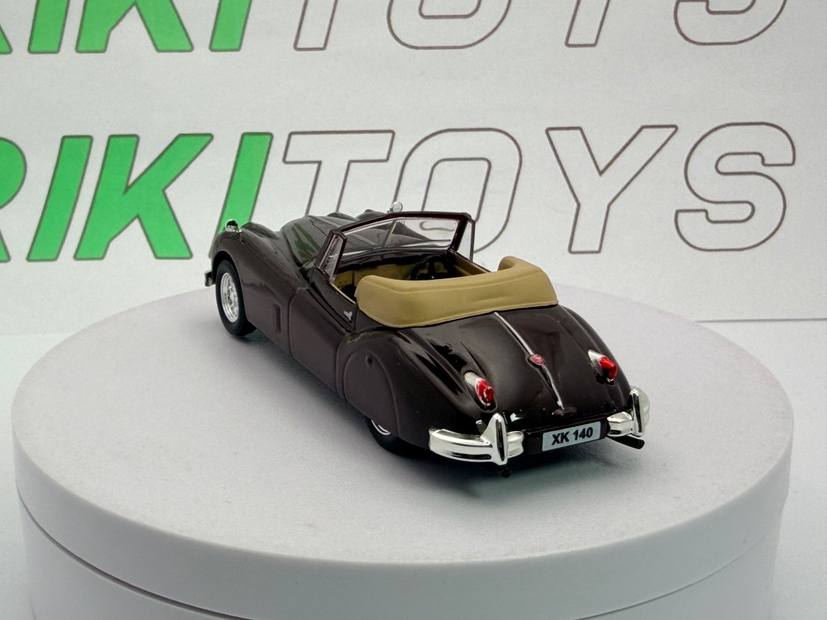 Jaguar XK 140 Edicola 1/43 Marrone - RikiToys - Edicola