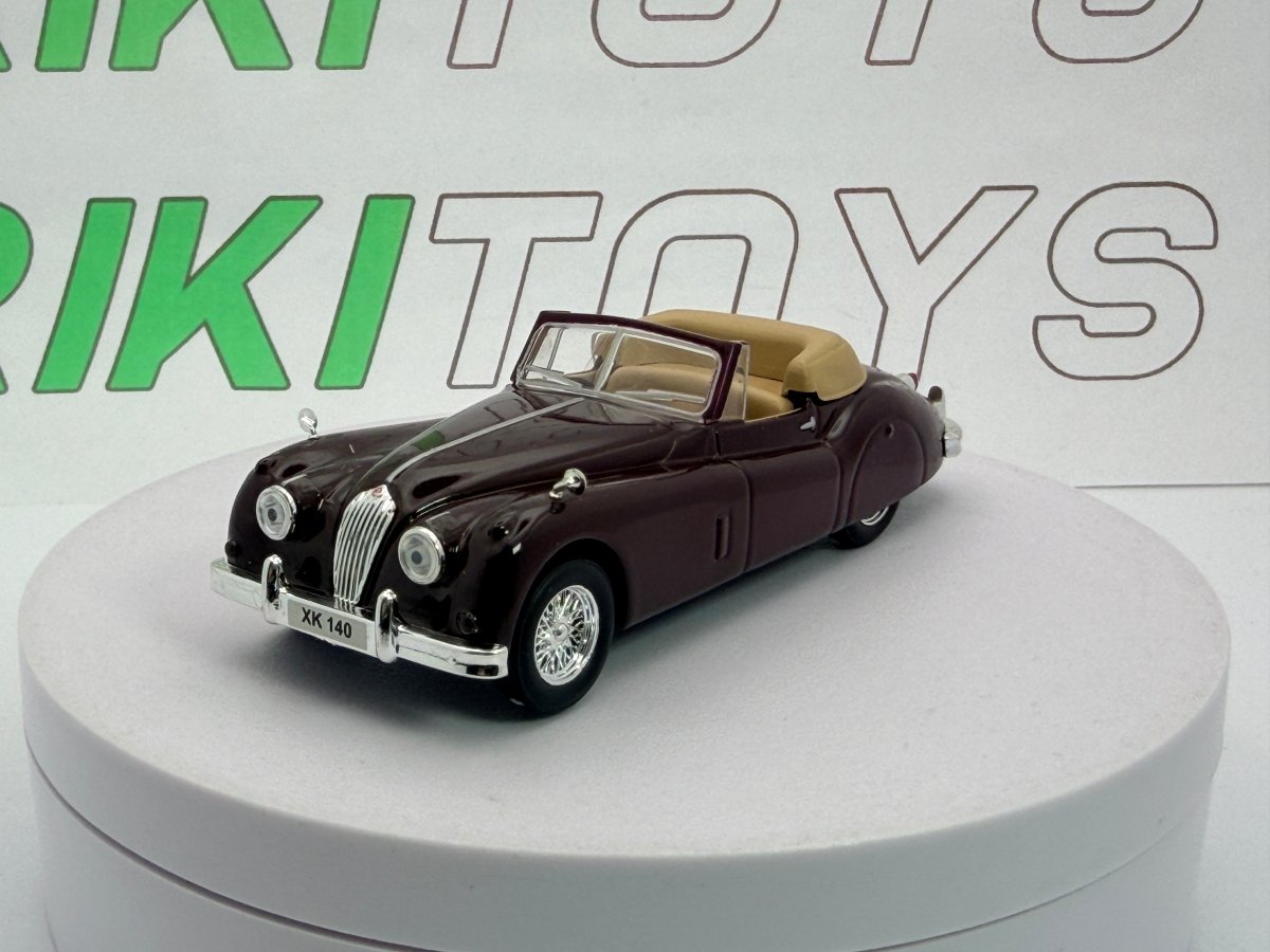 Jaguar XK 140 Edicola 1/43 Marrone - RikiToys - Edicola