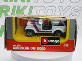 Jeep American CJ7 Burago 1/43 Bianco 1976 - RikiToys - Burago