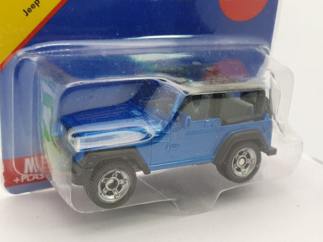 Jeep Wrangler Siku 1/60 Blu metallizzato - RikiToys - Siku