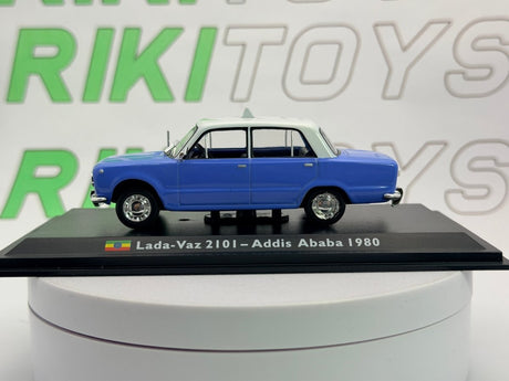 Lada Vaz 2101 Edicola 1/43 Blu - RikiToys - Edicola