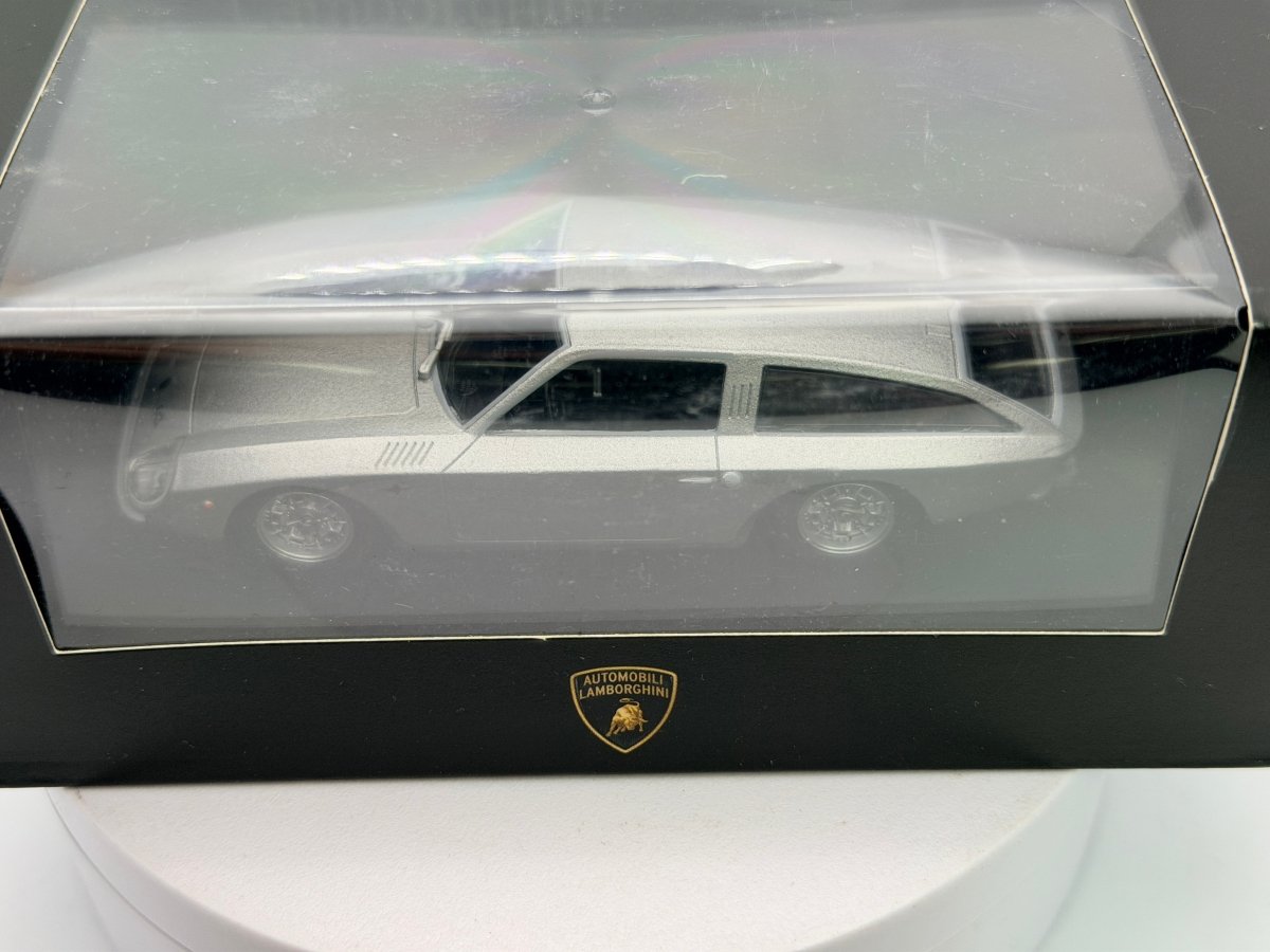 Lamborghini 4000 GT Flying Edicola 1/43 Argento 1966 - RikiToys - Edicola