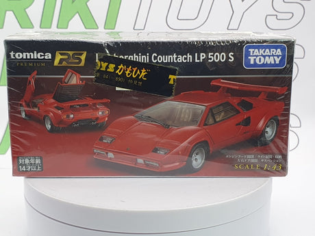 Lamborghini Countach LP 500 Tomica 1/43 Rosso 1982 - RikiToys - Tomica