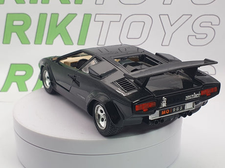 Lamborghini Countach LP Burago 1/24 Nero 1982 - RikiToys - Burago