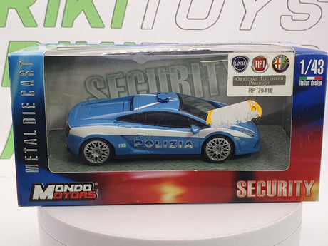 Lamborghini Gallardo MondoMotors 1/43 Celeste 2009 - RikiToys - MondoMotors